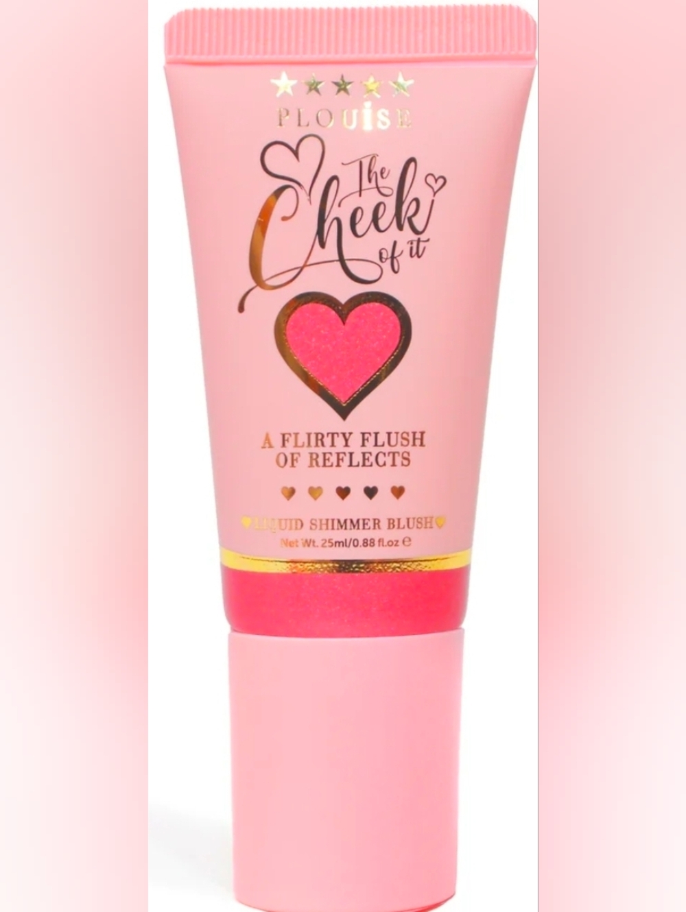 P.Louise The Cheek Of It Liquid Shimmer Blush - Bubblegum Beam